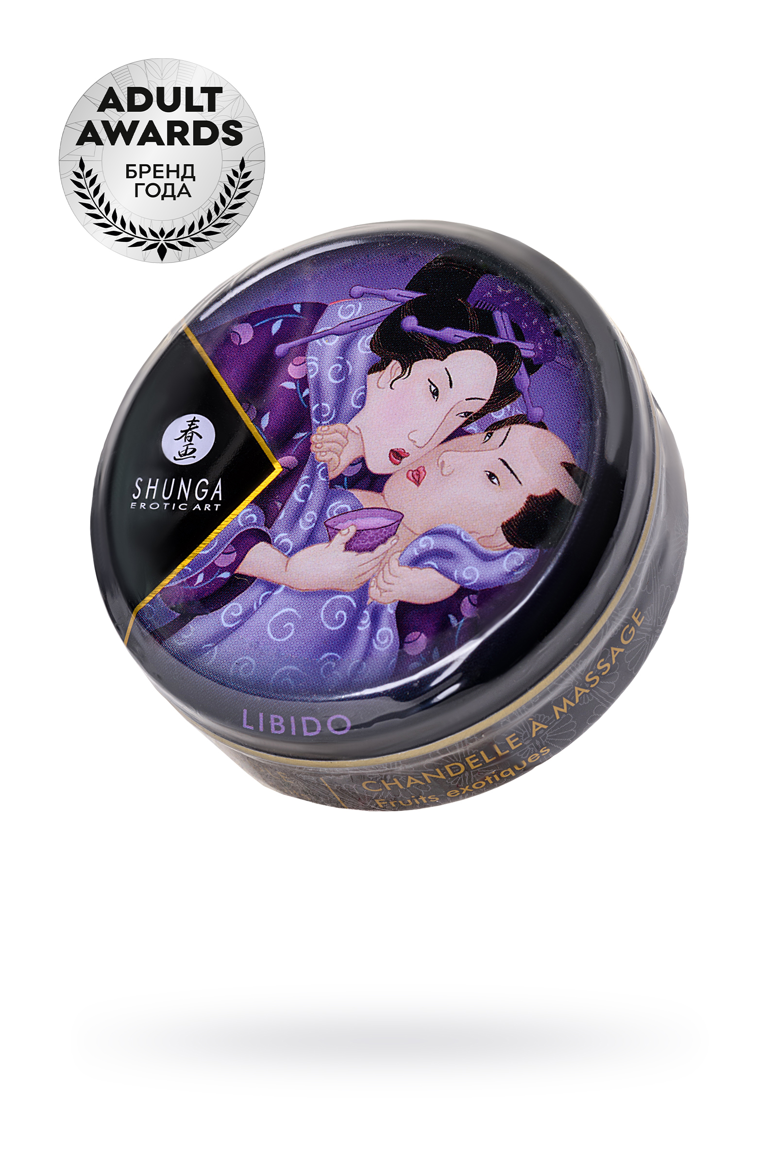 Массажная свеча Shunga, Экзотические фрукты, 30 мл