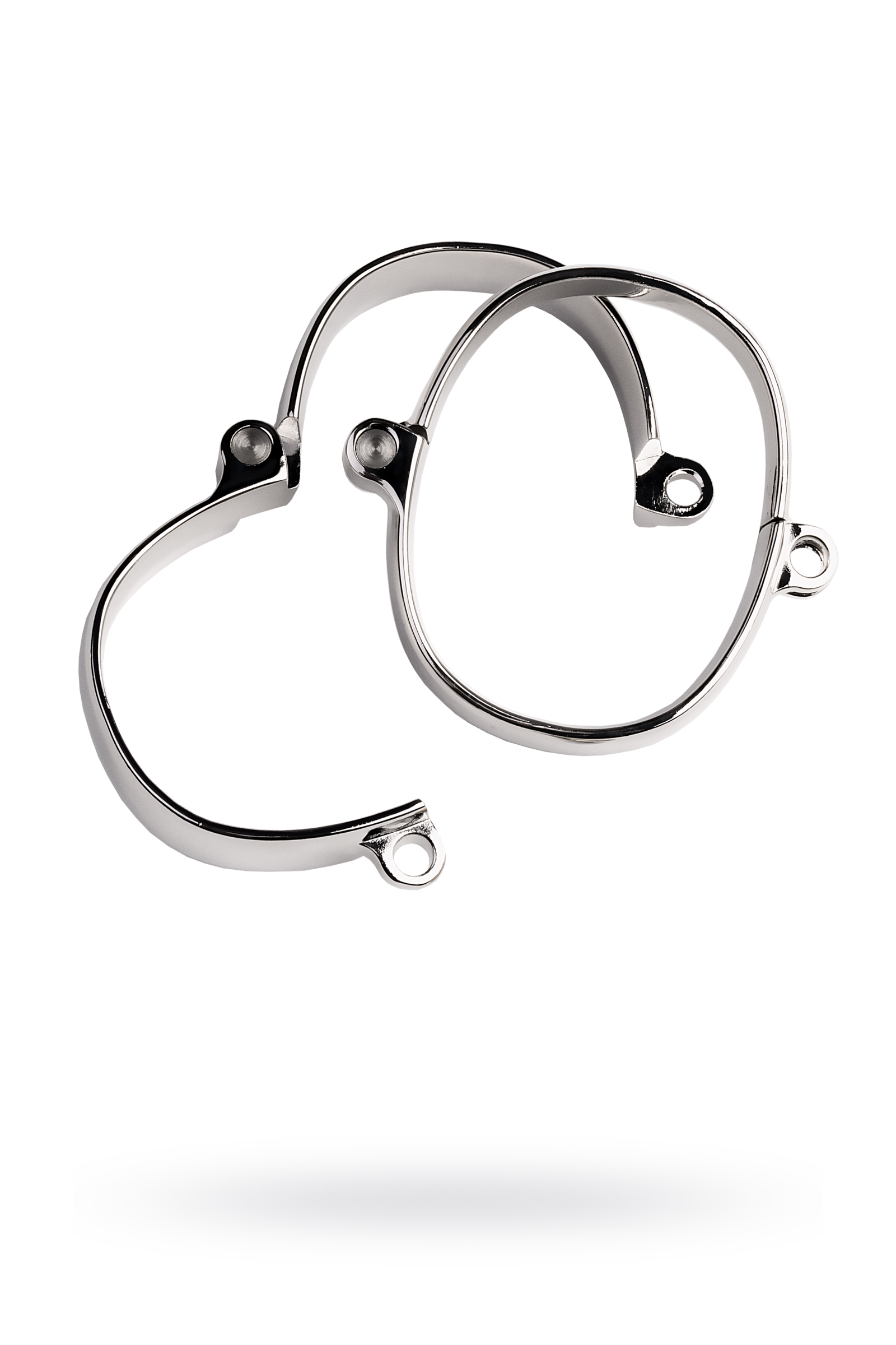 Наручники, TOYFA Metal, металл, серебристые 11 см