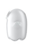 Вакуум-волновой бесконтактный стимулятор клитора Satisfyer Glowing Ghost, силикон, белый, 8,4 см