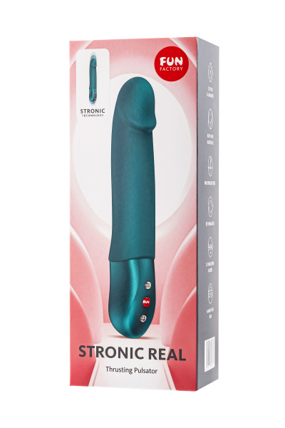 Пульсатор Fun Factory STRONIC Real, силикон, зеленый