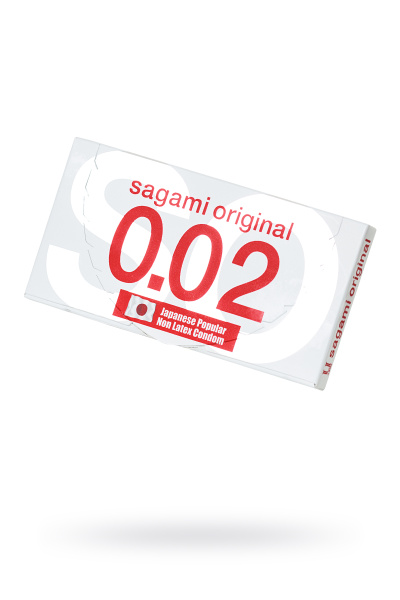 Презервативы Sagami  №2 полиуретановые Original 0.02, 2шт