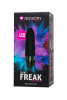 Вибратор Mystim Sleak Freak с электростимуляцией,силикон, черный, 14,5 см