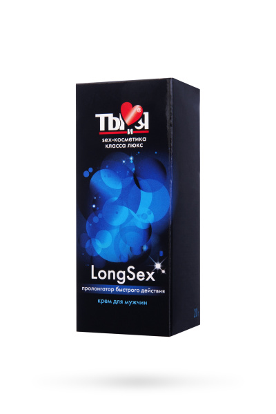 Крем-пролонгатор Ты и Я LongSex для мужчин, 20 г