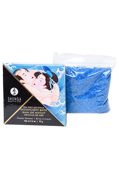 Соль для ванны Shunga  Bath Salts Ocean Breeze «Океанский бриз» 75 мл