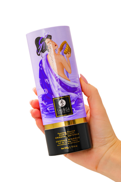 Соль мёртвого моря для ванны Shunga Oriental Crystals ""Экзотические фрукты"" 500гр