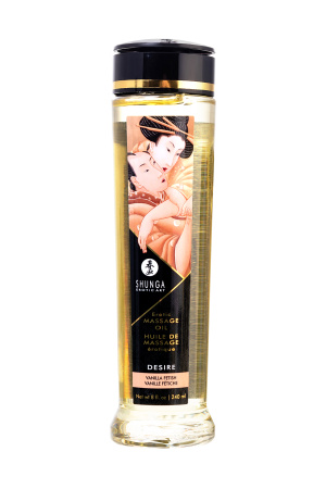 Массажное масло  возбуждающее Shunga /ваниль/ 250 мл