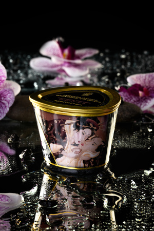 Массажная свеча Shunga, Пьянящий шоколад, 170 мл