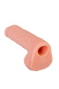 Насадка XLover by TOYFA, для увеличения размера, TPE, телесный, 16 см
