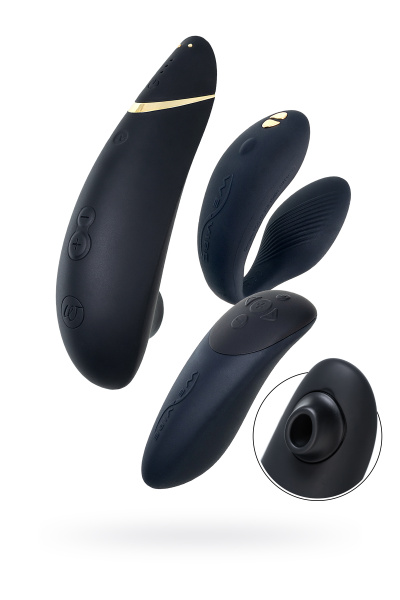 Набор Golden Moments: Womanizer Premium + We-Vibe Chorus, черный