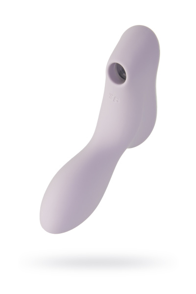 Вакуумный стимулятор клитора Satisfyer Curvy Trinity 2, фиолетовый