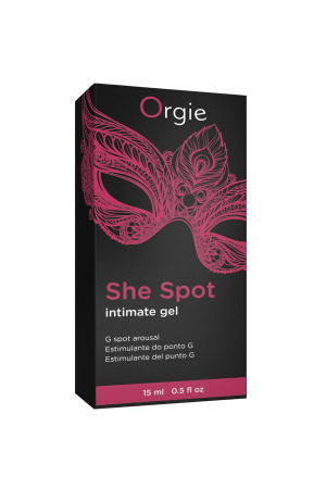 Интимный гель для точки G ORGIE She Spot с возбуждающим эффектом, 15 мл