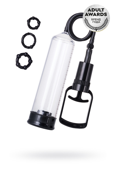 Помпа вакуумная  TOYFA A-Toys, Прозрачная, 23,5 см, Ø 6