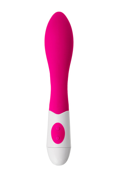 Вибратор нереалистичный TOYFA A-Toys Mika, силикон, розовый 19,8 см