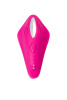 Вибратор для пар A-TOYS Cobrum, силикон, розовый, 9,6 см