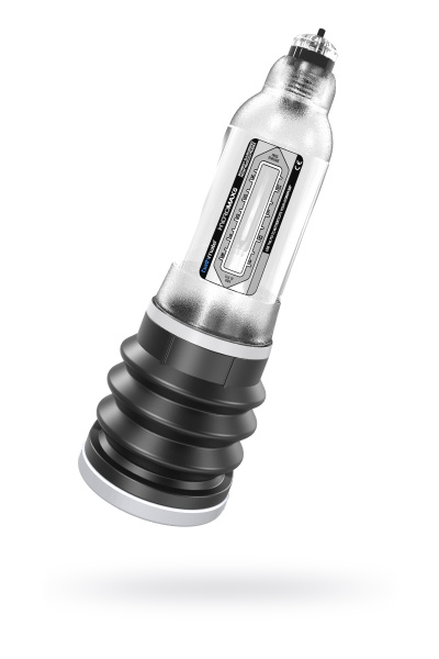 Помпа для пениса Bathmate HYDROMAX5 (аналог Hydromax X20), Прозрачно-черная, 26,0 см