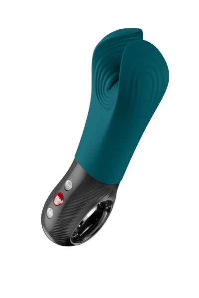 Вибромастурбатор Fun Factory MANTA, силикон, зеленый, 16 см