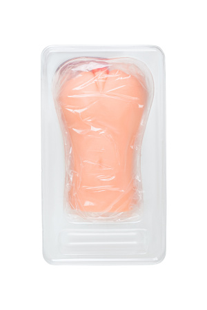 Мастурбатор реалистичный KOKOS BELLANA ONAHOLE с вибрацией , TPR, телесный, 16 см