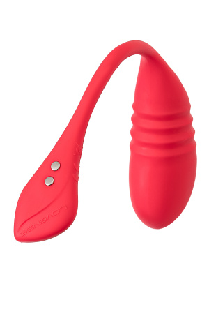 Виброяйцо Lovense Vulse, силикон, красный, 20,3 см